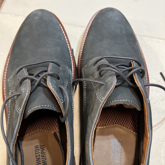 Johnston & Murphy Grey Dress Shoe - Picture 9 of 12